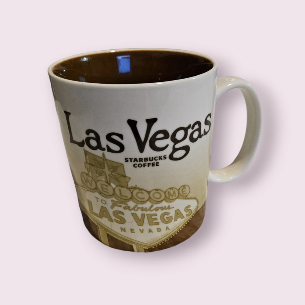 Starbucks Icon 2009 Las Vegas Collector Series Coffee Mug 16 fl oz Multi